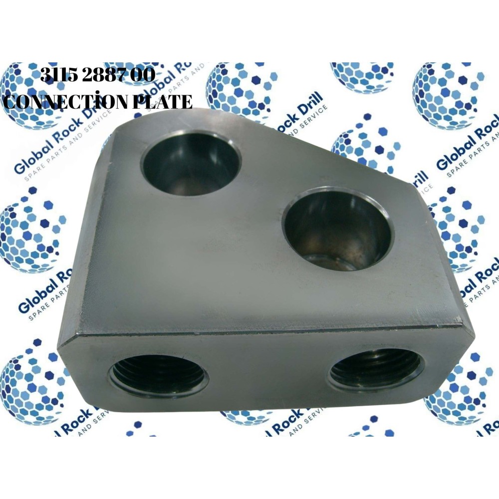 CONNECTİON PLATE HYDRAULİCMOTOR